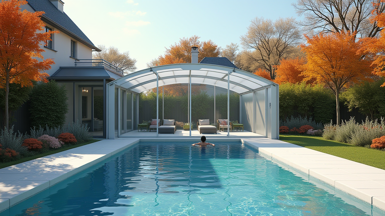 Article piscine - Abri de piscine : types, prix et réglementation 2026