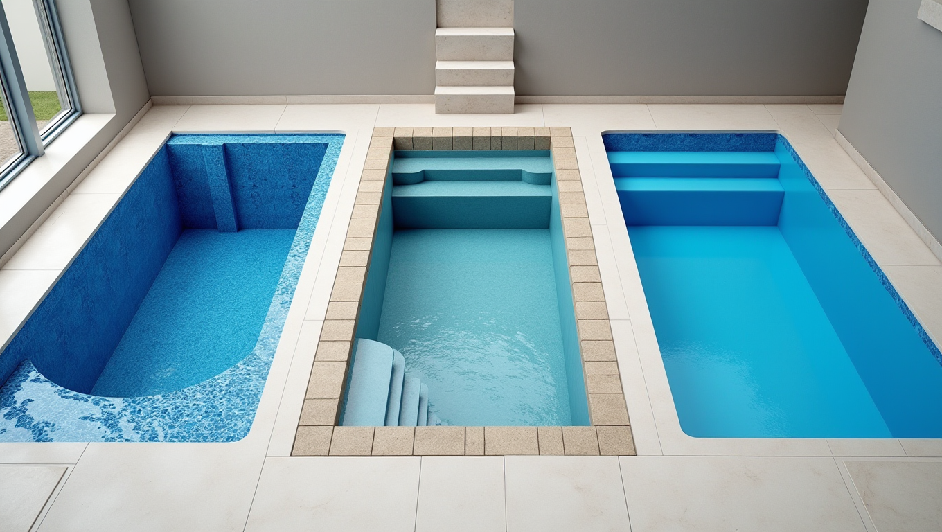 Piscine hors-sol en bois dans un jardin amenage